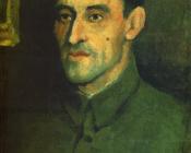 卡兹米尔马列维奇 - Portrait of V.A.Pavlov